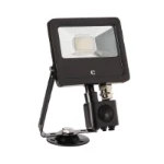 Collingwood 10W Colour Switchable Black Floodlight IP65 PIR 115lm/W CCT Switchable