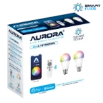 Aurora AOne™ connect.control™ x2 RGB+Tuneable White GLS B22 Lamp Starter Kit