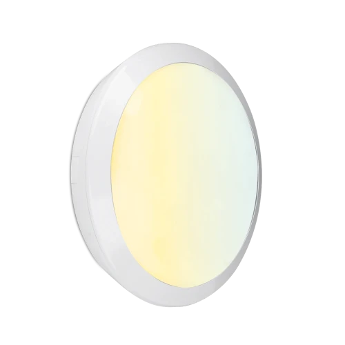 Aurora IP66 OrbitalCWS™ 15W/22W/28W Upto 2800lm 3000K/4000K/6500K Bulkhead - White