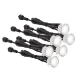 Aurora IP67 M-Lite™ 3.6W 72lm 4000K 304 Stainless Steel Marker Light Kit (6 Markers)