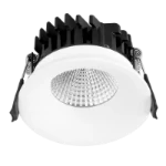 Aurora Baffled CurveE™ 7W 640lm 3000K Downlight - Triac Dimmable