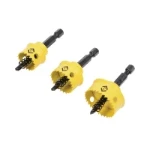 C.K Sheet Steel Holesaw Set 20, 25 & 32mm