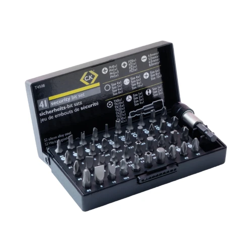 C.K Security Screwdriver Bit Set (25mm) 41 Piece