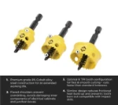 C.K Pro Cobalt Sheet Steel Hole Saw 25mm