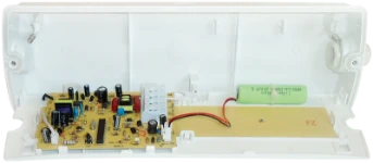 Maintained IP65 Emergency bulkhead 7W LED 6000K with signs directive legend set