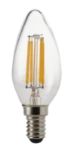 Bell LED 4W Dimmable Clear Filament Candle - SES - 2700K