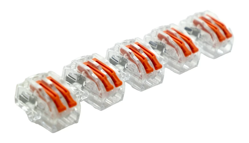 Tower 2 Wire 32A Releasable Lever Connector (Pack of 50)