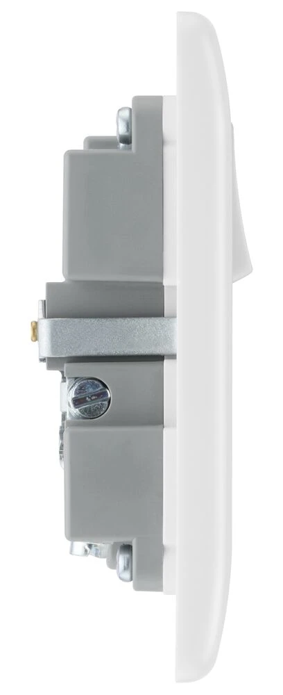 BG Nexus 800 Series, 13A Single Switched Socket with USB A + C 18W