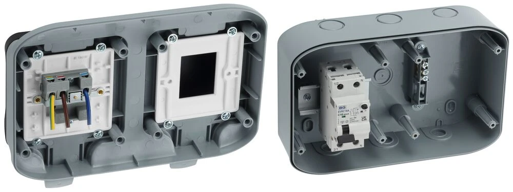 Masterplug 13A Single Switched Socket, IP66