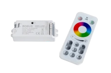 VEGAS 4 Zones RF Remote & Controller For RGB And RGBW LED Flexi-Strip