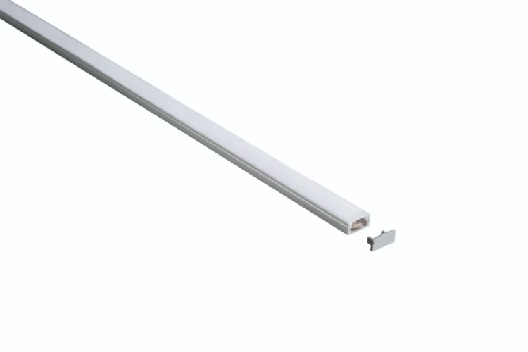 EXTRUSION Surface, 9.6mm Height, 16mm Inner Width, Aluminium, 2m Long