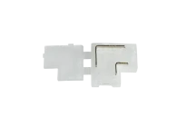 VEGAS COB EASY CLIP Connector For COB 24V CCT1 IP20/ L-Shape, Without Wires/ Priced Per 10pc