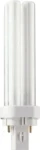 MASTER PL-C 2 Pin - Compact fluorescent lamp without integrated ballast - Power: 13 W - Energy Efficiency Class: G