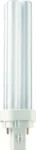 MASTER PL-C 2 Pin - Compact fluorescent lamp without integrated ballast - Power: 18 W - Energy Efficiency Class: G