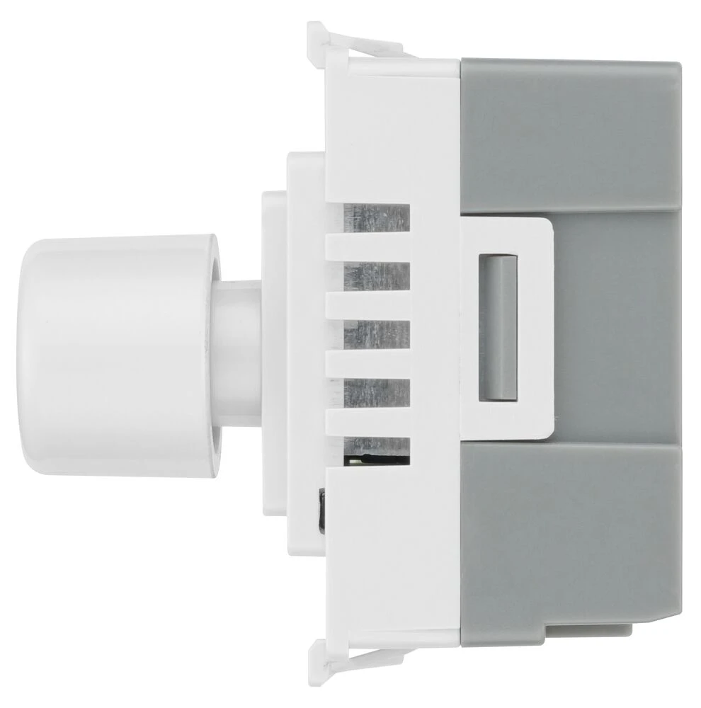 BG Grid Dual Intelligent Dimmer Switch, 2 Way, White