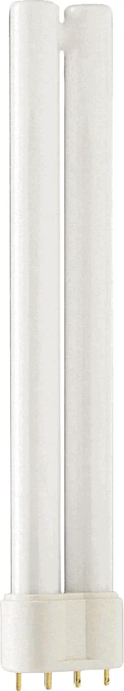 MASTER PL-L 4 Pin - Compact fluorescent lamp without integrated ballast - Power: 18 W - Energy Efficiency Class: G