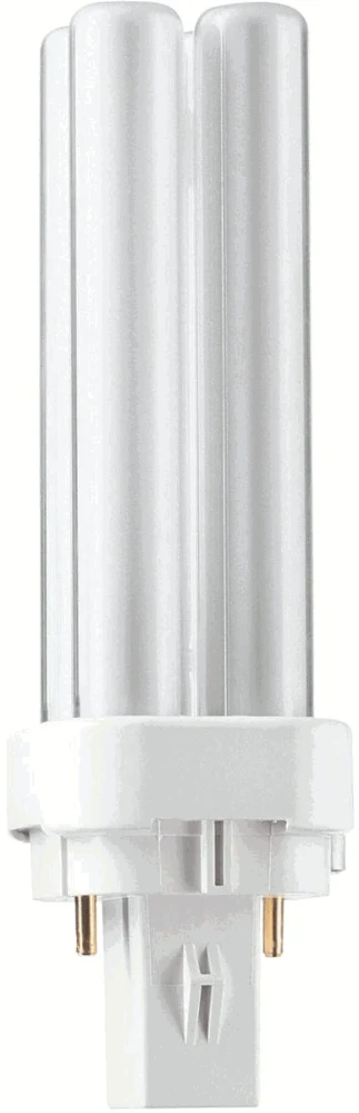 MASTER PL-C 2 Pin - Compact fluorescent lamp without integrated ballast - Power: 10 W - Energy Efficiency Class: G