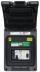 ELECTRIC VEHICLE KIT - 5 MOD, IP66, PLASTIC, WEATHERPROOF, GREY, 40A 30MA RCD TYPE A, 40A MCB, TYPE 2 SPD