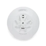 Hispec Interconnectable Fast Fix Mains Heat Detector with 9V Backup Battery Included    