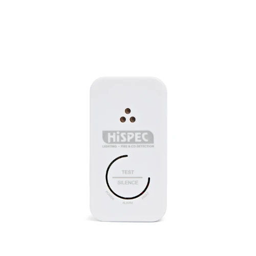Hispec Radio Frequency Battery Carbon Monoxide Detector, powered by a 10yr Sealed Lithium Battery