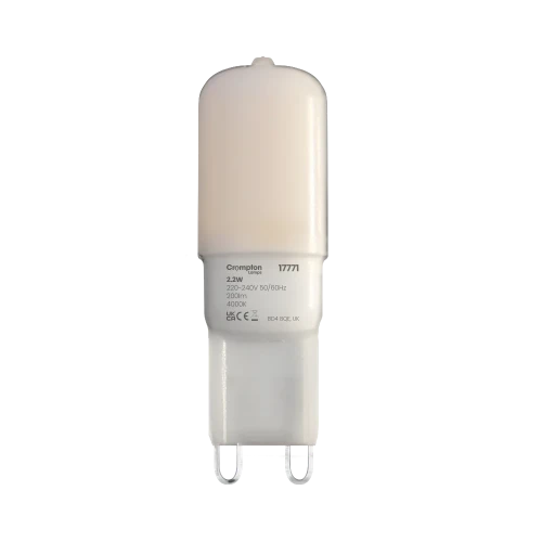 Crompton Lamps 17771 LED Capsule G9 Opal Non-Dimmable 2.2W 4000K
