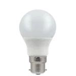 Crompton Lamps 11717 LED Thermal Plastic GLS Opal Non-Dimmable 8.5W 2700K BC-B22