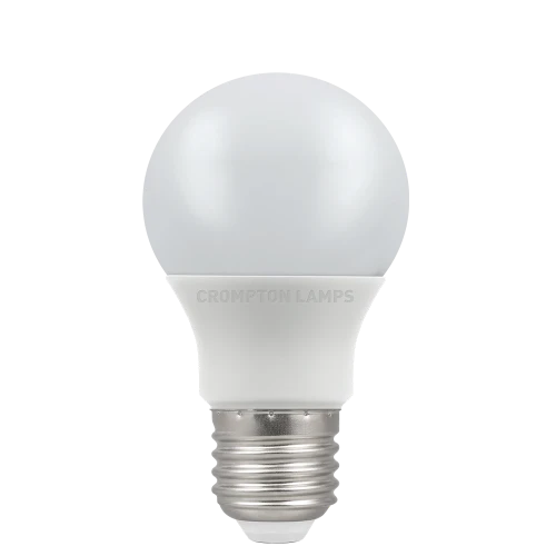 Crompton Lamps 15289 LED Thermal Plastic GLS Opal Dimmable 8.5W 2700K ES-E27