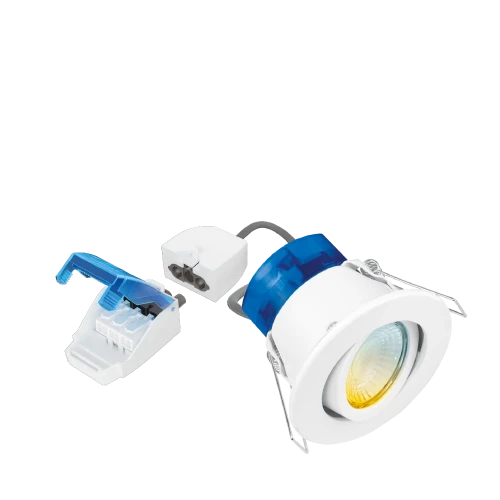 Aurora Adjustable R6™CWS Fire Rated Upto 620lm 4W/6W 3000K/4000K/5700K Downlight - FastRFix