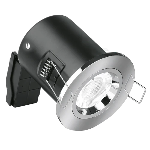 Aurora Fixed EFDâ¢ Fire Rated Downlight - Polished Chrome