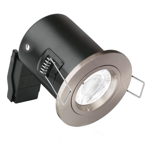 Aurora Fixed EFDâ¢ Fire Rated Downlight - Satin Nickel