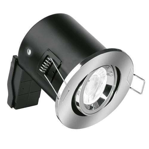 Aurora Adjustable EFDâ¢ Fire Rated Downlight - Polished Chrome