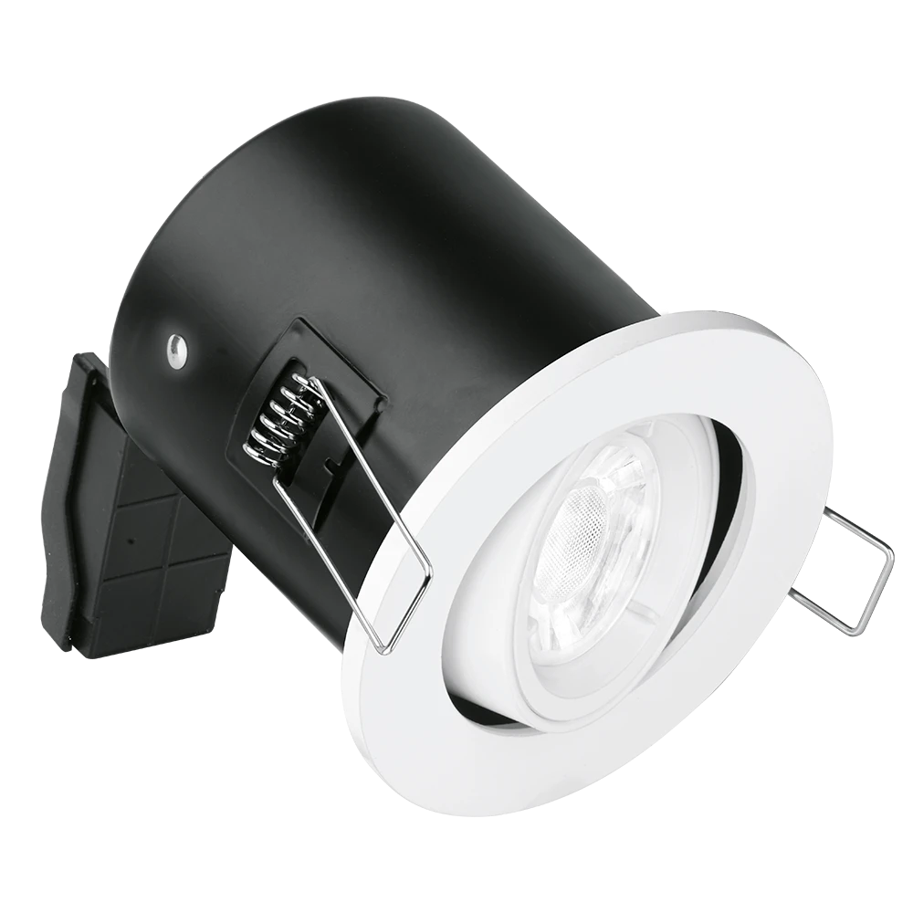 Aurora Adjustable EFDâ¢ Fire Rated Downlight - White
