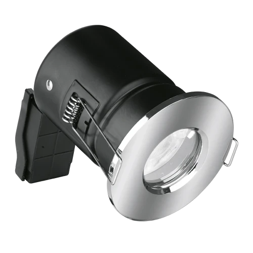 Aurora Fixed IP65 EFDâ¢ Fire Rated Downlight - Polished Chrome