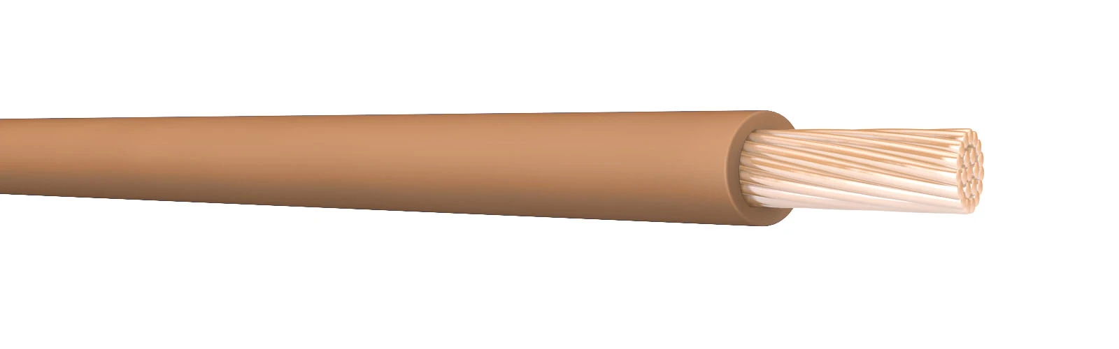 6491X 1x25 Cut Brown PVC Single Core Conduit Wire. BS EN 50525-2-31. 450/750 V
