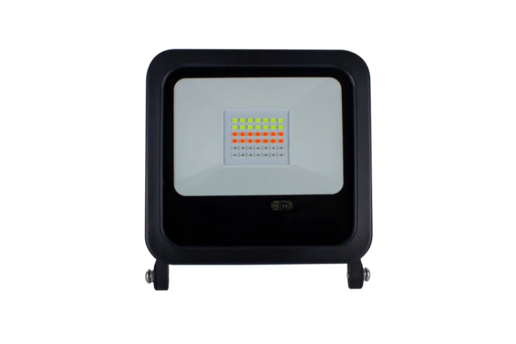 Integral Lighting Integral LED 30W Compact Colour RGB IP65 Floodlight With Remote Control