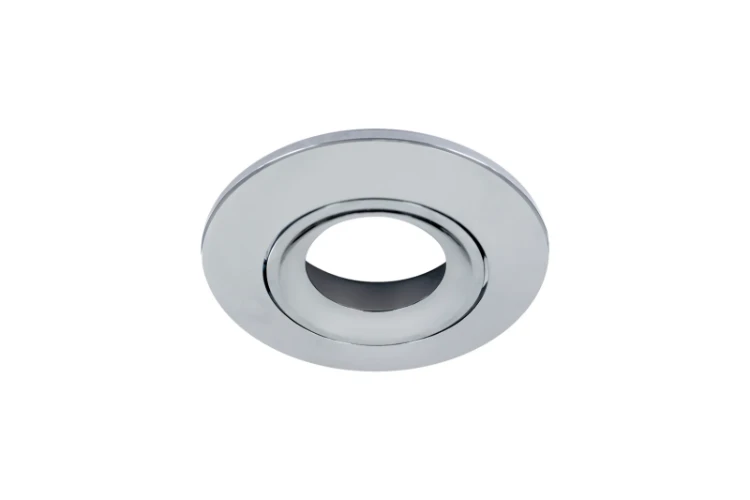 Integral Lighting Integral LED Luxfire Fire Rated Tiltable Downlight Polished Chrome Bezel