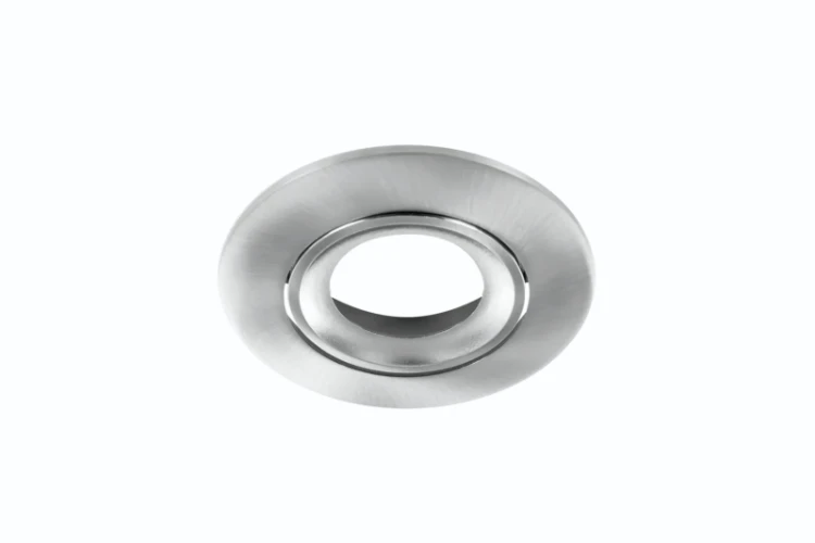Integral Lighting Integral LED Luxfire Fire Rated Tiltable Downlight Satin Nickel Bezel