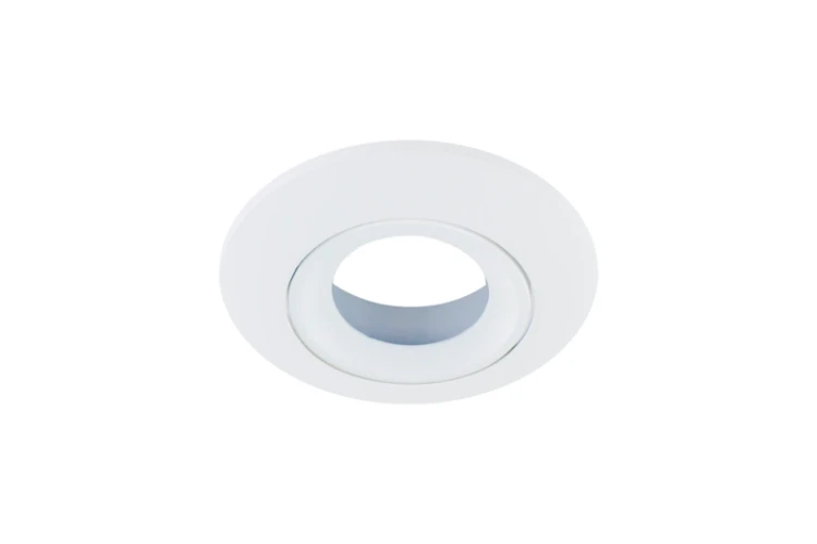 Integral Lighting Integral LED Luxfire Fire Rated Tiltable Downlight White Bezel