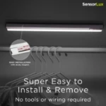 Integral LED Sensorlux Cabinet Wardrobe Light 261mm 100lm 3000K With PIR Sensor Rechargeable Battery