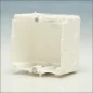  NIEDAX MONTAGEDOOS DIN 1 V WIT 50MM