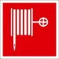 809 332209 AJAX PICTOGRAM HASPEL 200X200 ROOD
