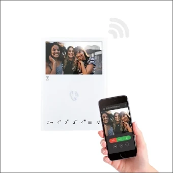 6741W COMELIT MINI HANDSFREE 2DR WIFI