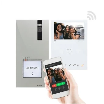 8561V COMELIT QUADRA MINI HF VIP KIT MET GAT