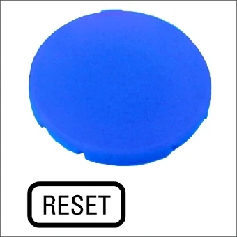 M22-XD-B-GB14 EATON IND PLAATJE BLAUW