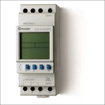 12.91.8.230.0000 FINDER KLOK DIG 230VAC16A 1W WEEK