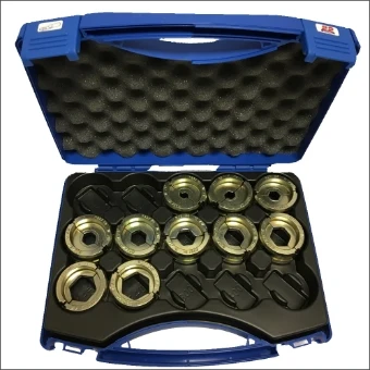 R22 INZET KLAUKE PERSINZET SET 16-240 IN KOFFER