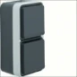  BERKER WCD 2-V VERTICAAL +BEHUIZING