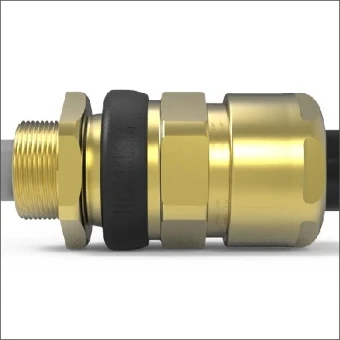 N453UA3/4N HAWKE BRASS CABLE GLAND 501/45 3/4NP