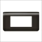 LEGRAND MOSAIC AFDEKRAAM 4 MOD ZWART H