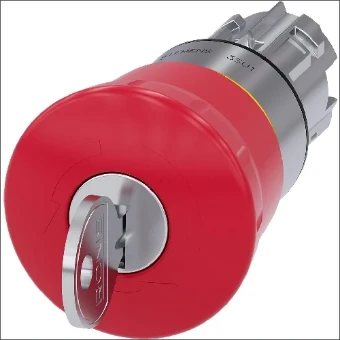 3SU1050-1HF20-0AA0 SIEMENS EMERGENCY STOP MUSHROOM PUSHBU